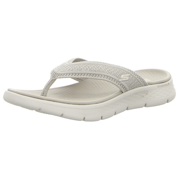 Skechers Zehentrenner Go Walk Flex Sandal taupe - Bild 1
