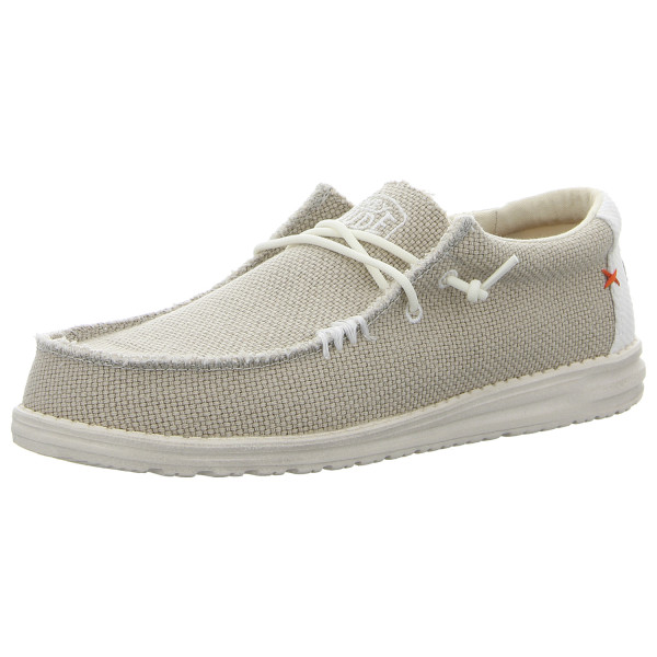 Hey Dude Schnürschuhe Wally Braided off white - Bild 1