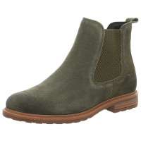 Tamaris Chelsea olive suede