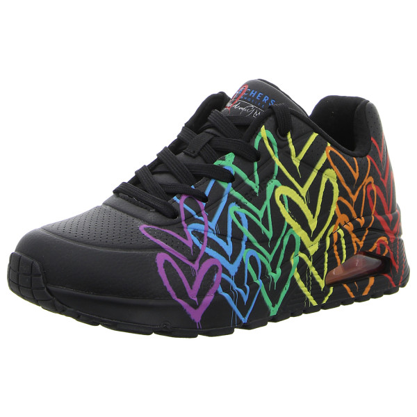 Skechers Sneaker Uno-Full of Love black multi heart - Bild 1