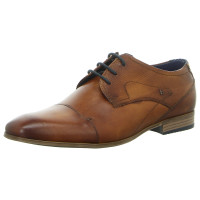 Bugatti Schnürschuhe Mattia cognac