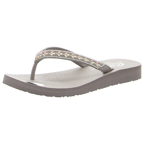 Skechers Zehentrenner Meditation - Lucky O taupe/rhinestone - Bild 1
