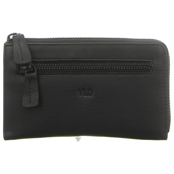 Voi Leather Design Geldbörsen Damenbörse schwarz - Bild 1