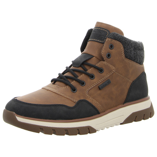 Rieker Stiefeletten braun kombi - Bild 1