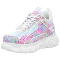 Buffalo Sneaker CLD Chai white/pink/mermaid