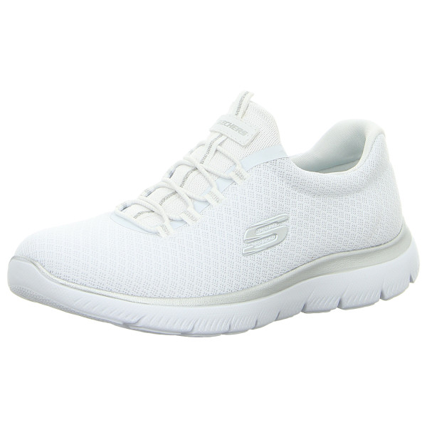 Skechers Slipper Summits white/ silver - Bild 1