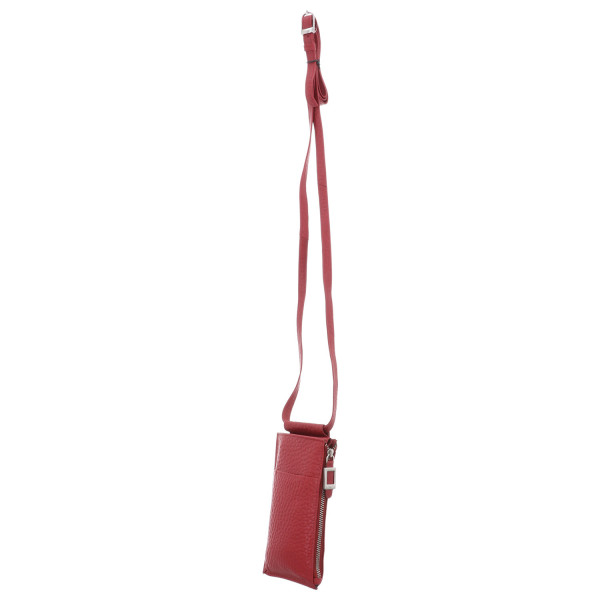 Voi Leather Design Handtaschen Neck-Bag granat - Bild 1