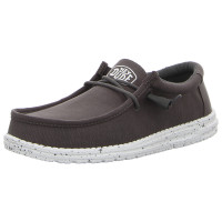 Hey Dude Schnürschuhe Wally Slub Canvas dark grey