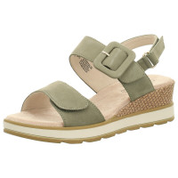 Caprice Sandaletten olive nubuc