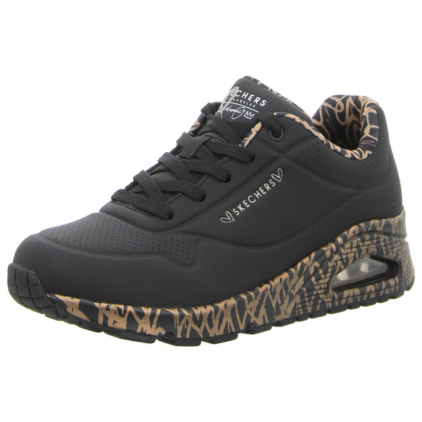 Skechers Sneaker Uno - Loving Love black/rose gold - Bild 1