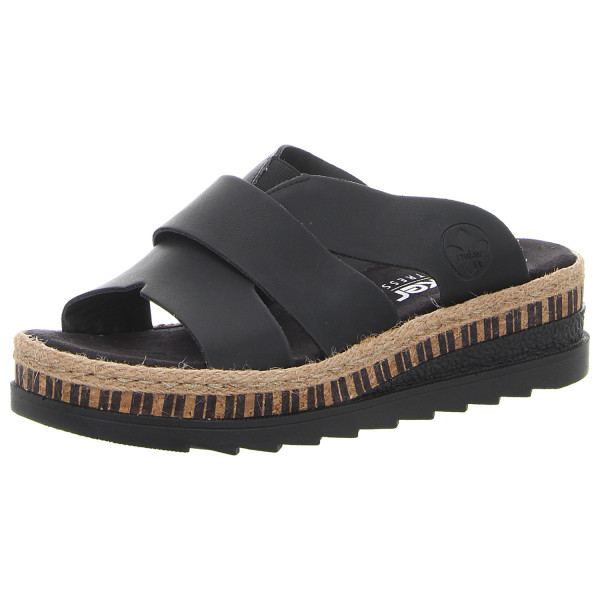 Rieker Pantoletten schwarz - Bild 1