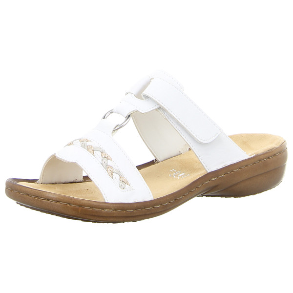 Rieker Pantoletten weiss - Bild 1