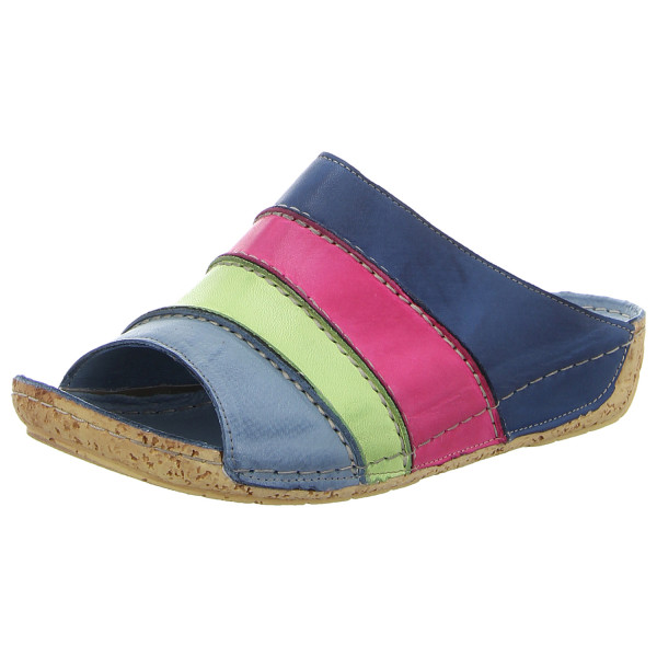 Gemini Pantoletten jeans/kiwi - Bild 1