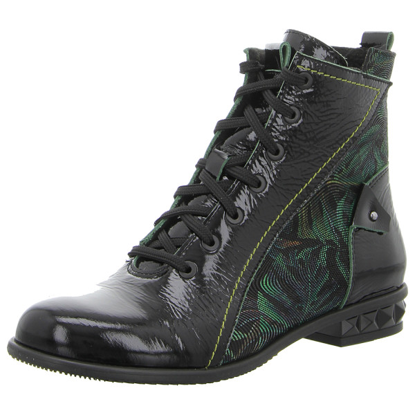 Simen Stiefeletten schwarz grün - Bild 1