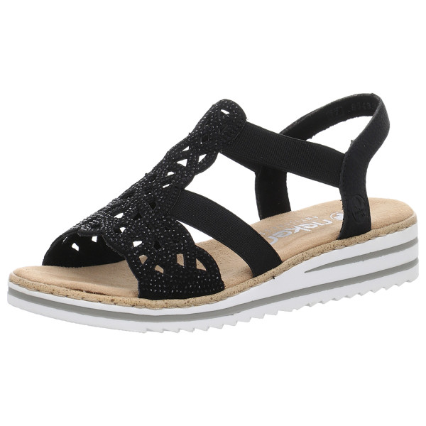 Rieker Sandalen schwarz - Bild 1