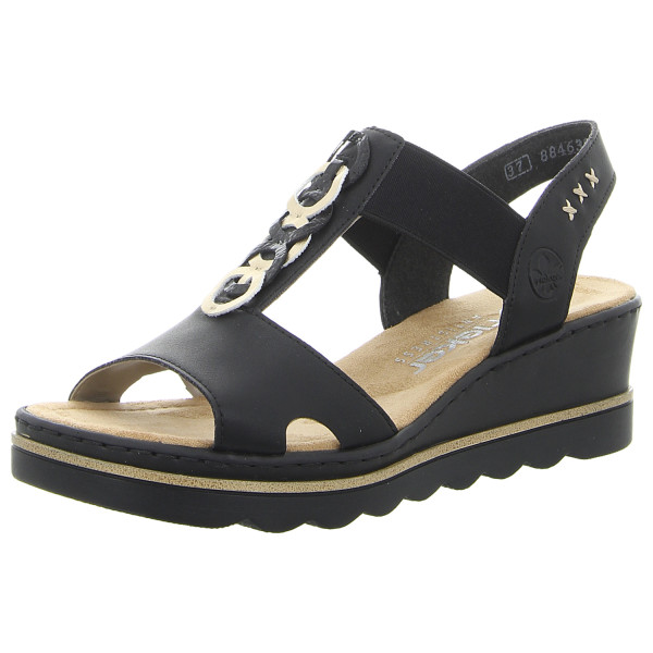 Rieker Sandaletten schwarz - Bild 1