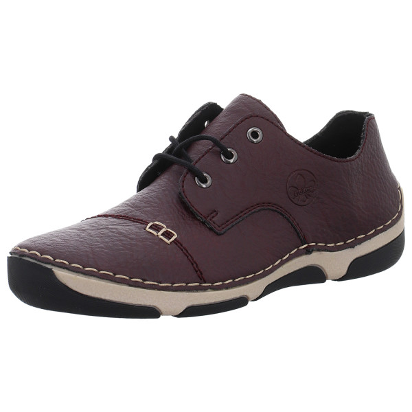 Rieker Schnürschuhe rot - Bild 1
