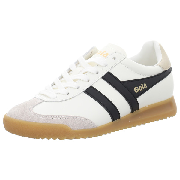Gola Sneaker Torpedo Leather off white/black/gold - Bild 1