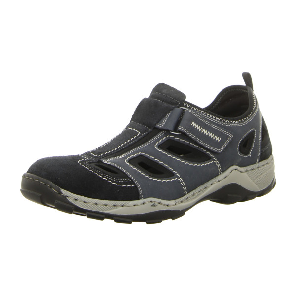 Rieker Slipper blau kombi - Bild 1