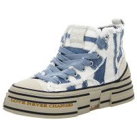 Rebecca White Sneaker white + blue