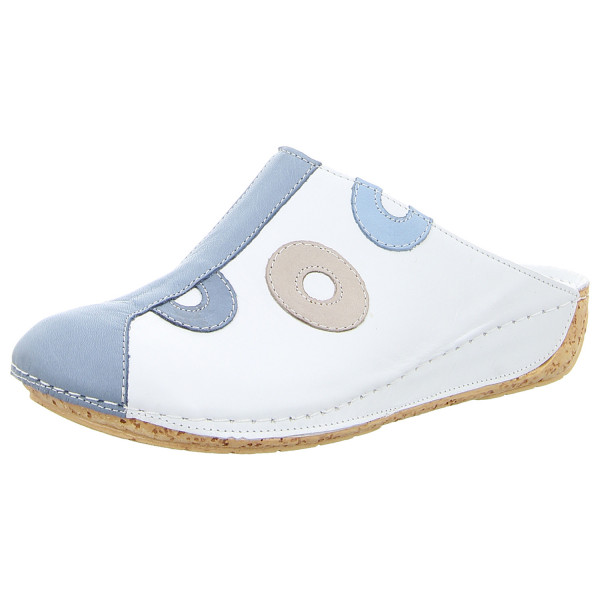 Gemini Pantoletten weiss/jeans - Bild 1