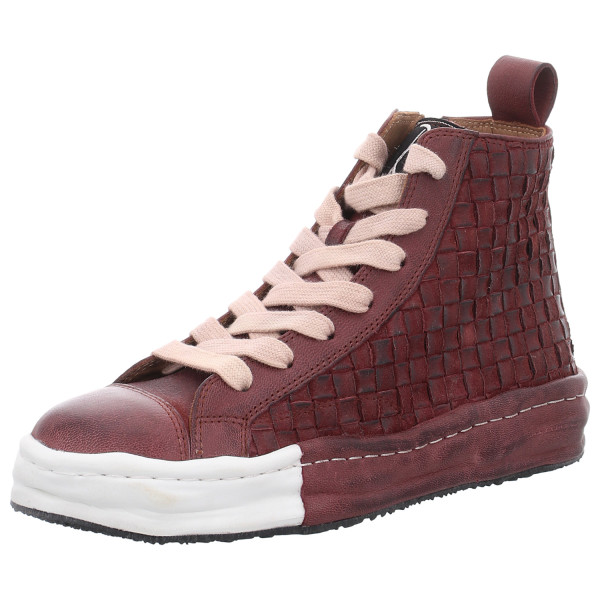Rebecca White Sneaker Recross V1 woven bordo - Bild 1