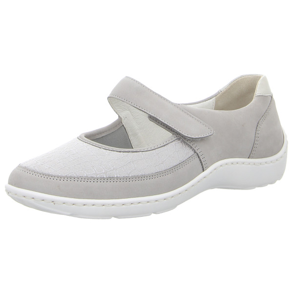 Waldläufer Slipper Henni stein stein silber - Bild 1