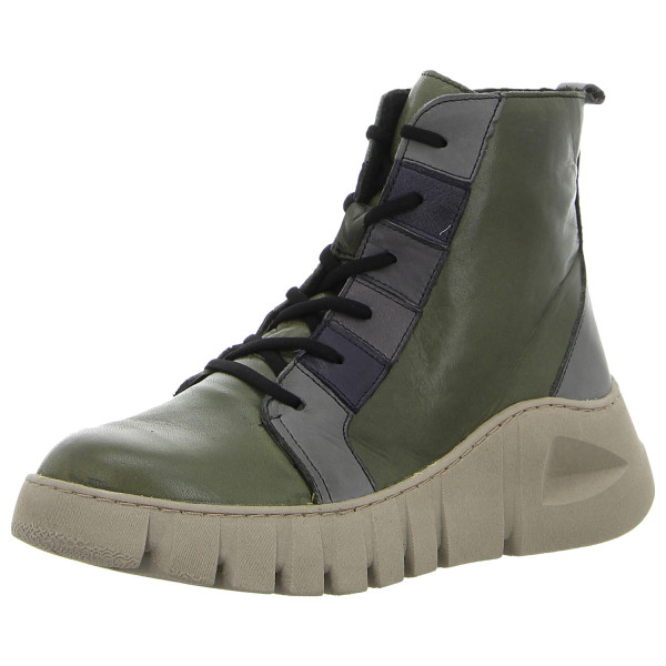 Gemini Stiefeletten Anilina khaki/grau - Bild 1