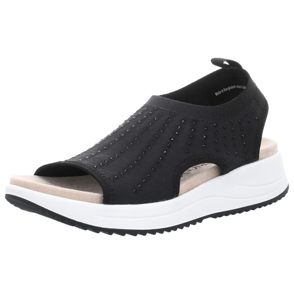 Caprice Sandaletten black knit - Bild 1