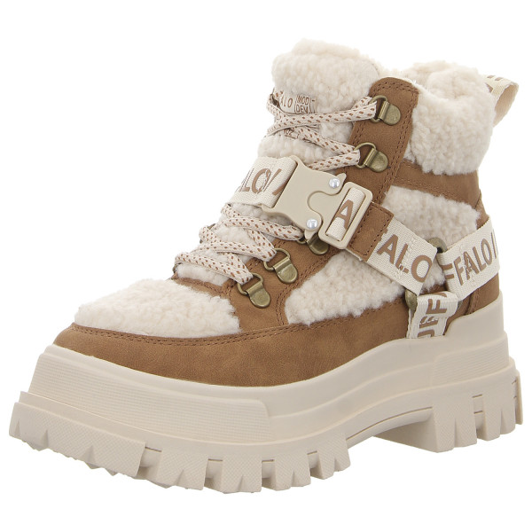Buffalo Stiefeletten Aspha Com Mid Warm beige/Brwon - Bild 1