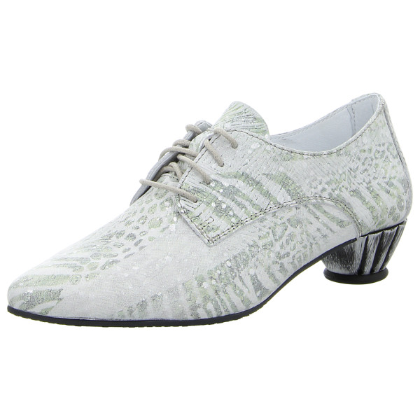 Simen Schnürpumps grau grün - Bild 1