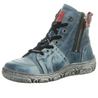 Krisbut Stiefeletten blau-kombi