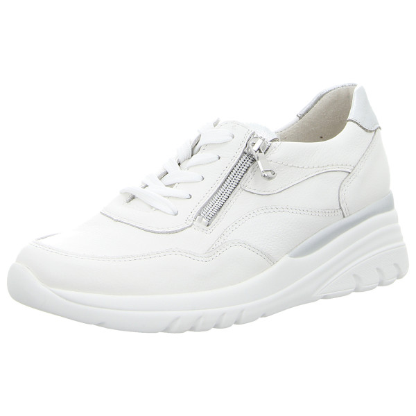 Waldläufer Schnürschuhe H-Carla weiss silber - Bild 1