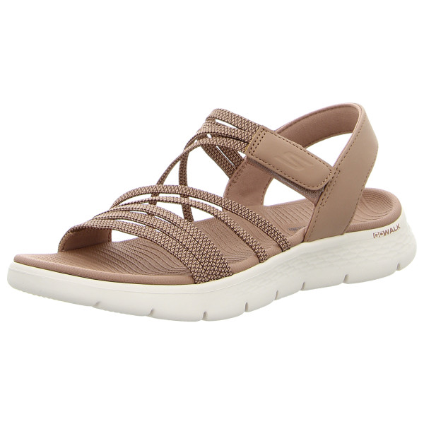 Skechers Sandaletten Go Walk Flex Sandal tan - Bild 1