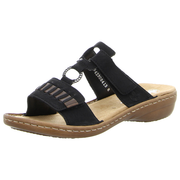 Rieker Pantoletten schwarz - Bild 1