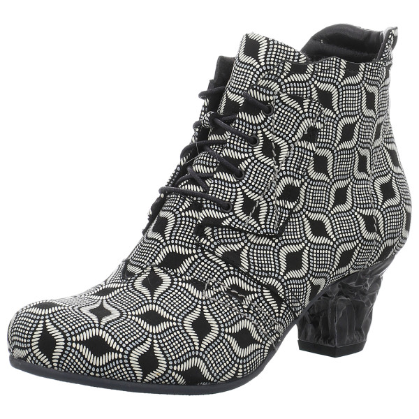 Simen Stiefeletten schwarz beige - Bild 1