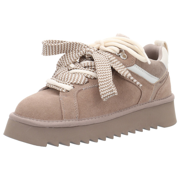 Tamaris Schnürschuhe taupe - Bild 1