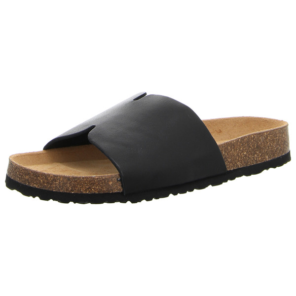 Tamaris Pantoletten black leather - Bild 1