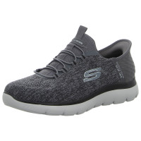 Skechers Slipper Summits-Key Pace charcoal/black