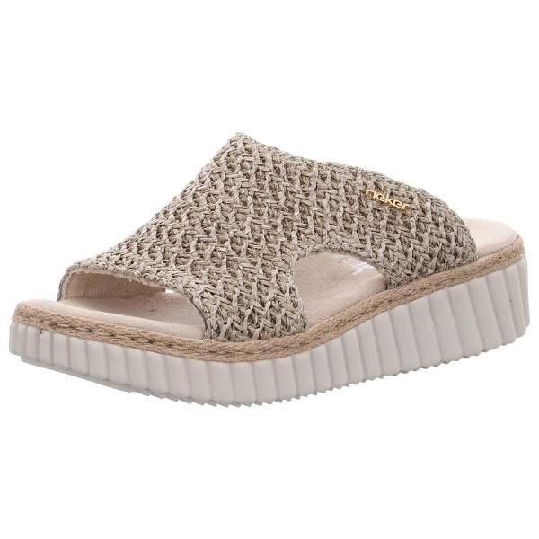 Rieker Pantoletten beige - Bild 1