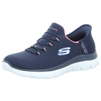 Skechers Slipper Summit-Diamond Dream navy/pink