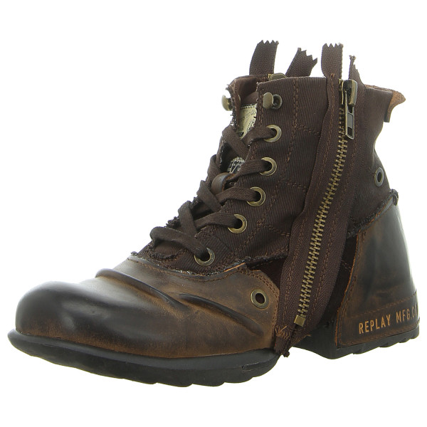Replay Stiefeletten Clutch dk brown - Bild 1