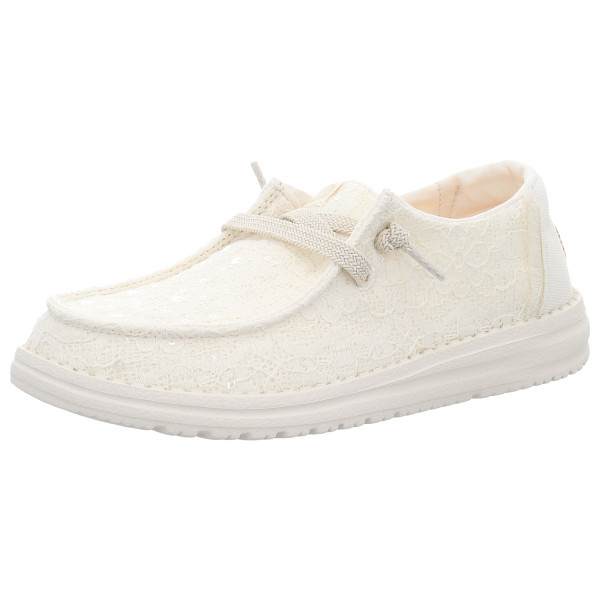 Hey Dude Schnürschuhe Wendy Sequin lace ivory - Bild 1