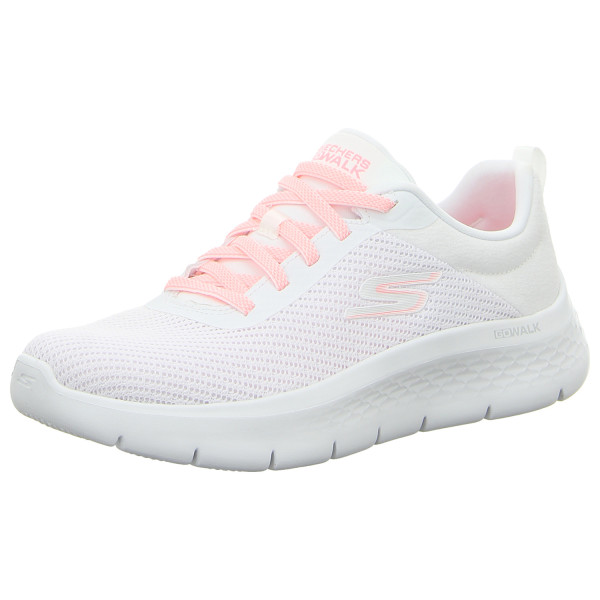 Skechers Sneaker Skechers GO Walk Fle white/pink - Bild 1