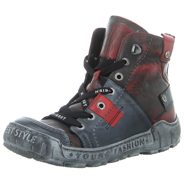 Krisbut Stiefeletten rot-kombi - Bild 1