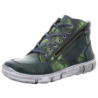 Krisbut Stiefeletten grün-kombi