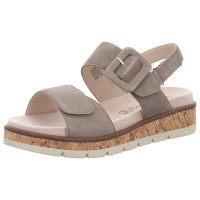 Caprice Sandaletten taupe suede