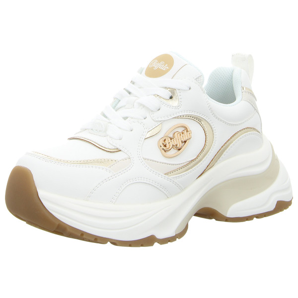 Buffalo Schnürschuhe Senta One white/cream/gold - Bild 1
