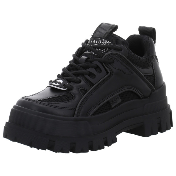Buffalo Schnürschuhe Aspha HYB black - Bild 1