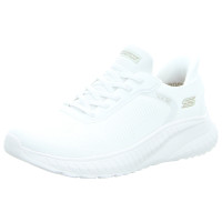 Skechers Slipper Bobs Squad Chaos off white